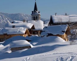 30 mètres du départ des cours de ski DIMANCHE au DIMANCHE