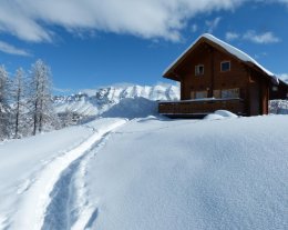 Chalet Bois individuel, vue imprenable