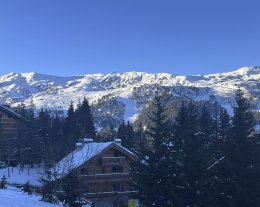 Méribel route de l'Altiport - sur les pistes