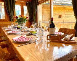 Location Chalet individuel Chalets Blanchot à plan-peisey (altitude 1650m) 6 à 9 personnes 135m²