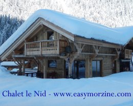Chalet Le Nid - Morzine - Les Covagnes - Au pied des pistes de ski d'Avoriaz.