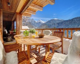 Chalet alpin exclusif pour 12 - spa et panorama magnifique