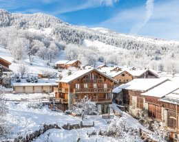 Ancienne ferme dans village Jacuzzi Sauna Label Meribel