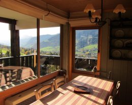 Megève Rochebrune - vue et exposition magnifiques