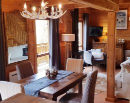 Chalet déco montagne - Vue imprenable sur le massif du Devoluy