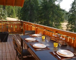 Chalet déco montagne - Vue imprenable sur le massif du Devoluy