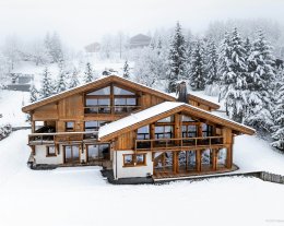 Tout luxe 14p à La Clusaz, avec piscine et spa