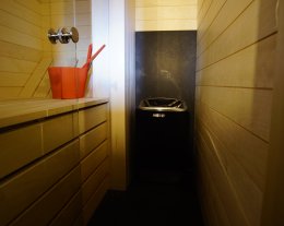 Chalet Mitoyen Centre Station Sauna vue Mt Blanc