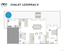 Chalet pour 11 avec bain nordique au Grand Massif