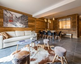 Appartement neuf avec une grande terrasse au cœur du village - 6 personnes