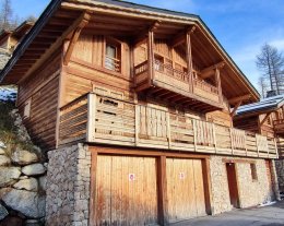 CHALET HAUT DE GAMME PLEIN SUD VUE PANORAMIQUE