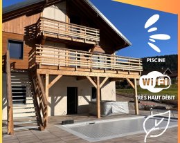 Chalet PLUME D'EAU - 11 personne - spa/piscine/pétanque