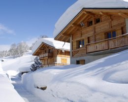 Aux Chalets des Alpes, Piscine chauffée (été) Piste de luge (hiver)