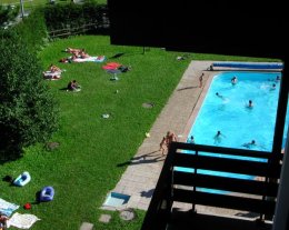 Appartement Les Contamines avec piscine privative
