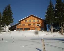 Appartement au  rez de chaussée d'un chalet