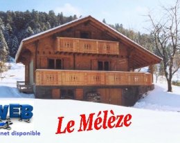 CHALET tout bois pour famille, indépendant, tarif tout compris