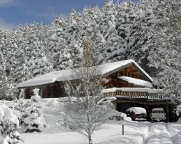 Les Artigues d'en haut, chalet de charme en rondins naturels