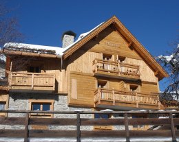 L'Ancolie 4* haut de gamme avec spa et sauna privatifs (superficie chalet : 320 m2)