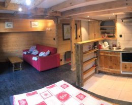 Appartement cosy pour 4 personnes au pied des Grands Montets