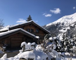 Superbe Chalet 4* - 3 Chambres - au pied du Mont-Blanc avec Sauna - Jardin