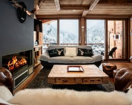 Appartement « skis aux pieds » pour 8 à La Clusaz