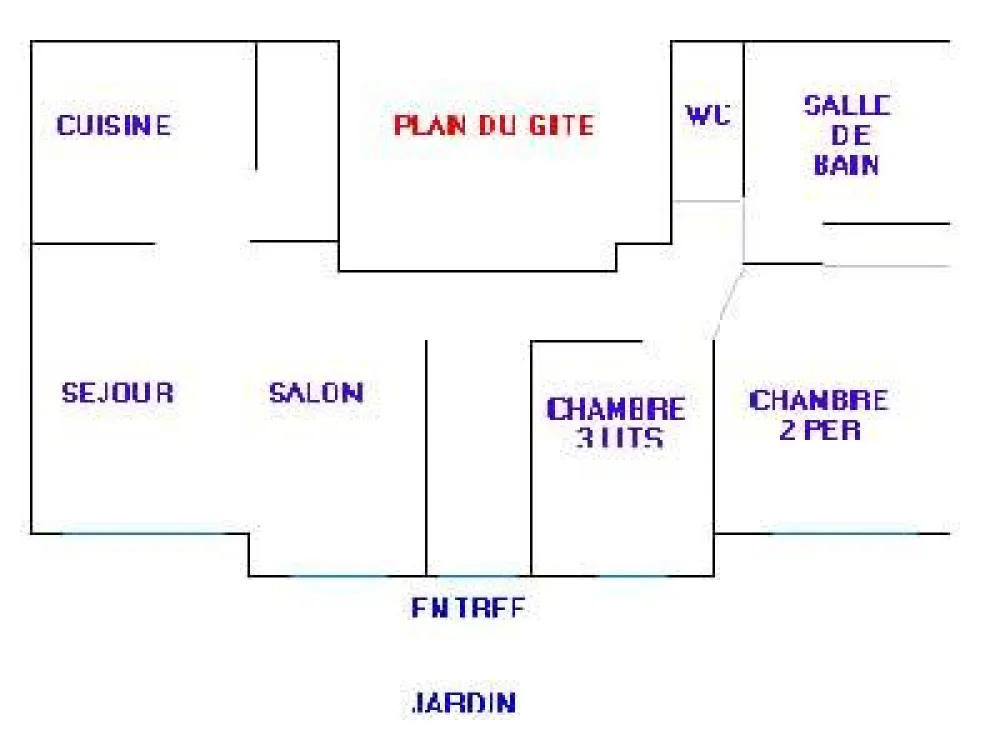 PLAN DE LOCATION SITUE AU RDC