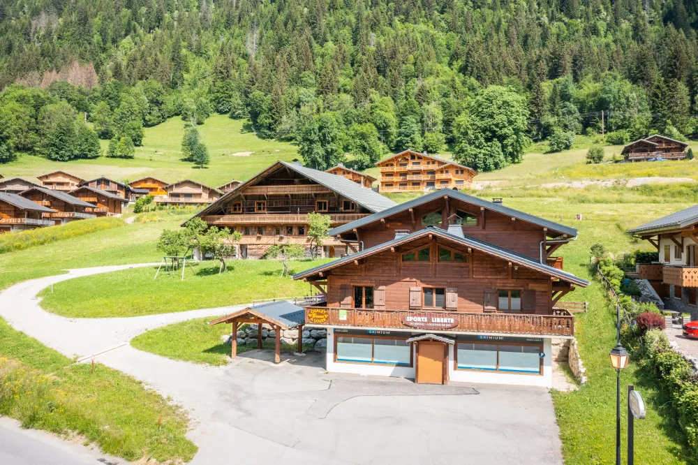 chalet en été