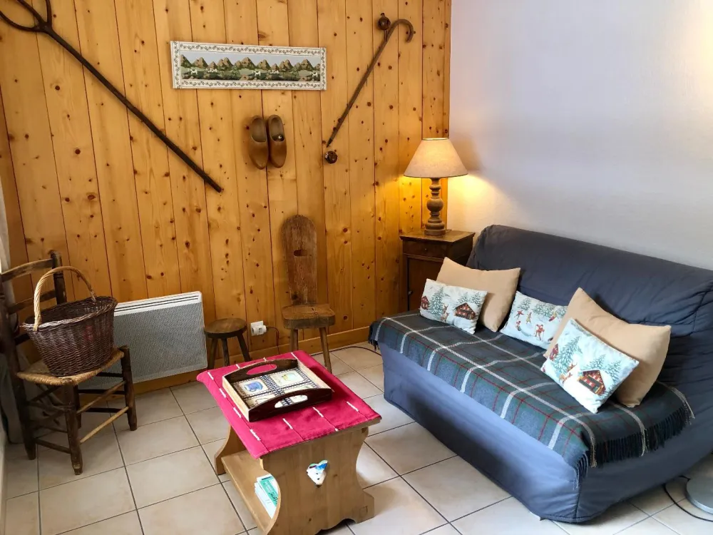 Mevel - dans une résidence récente avec 1 chambre et coin montagne