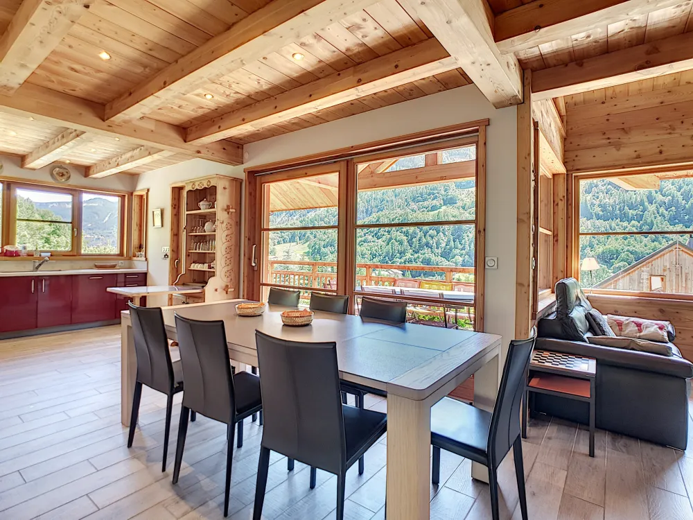 Chal orchis vanille - pelvoux : magnifique chalet à 400m des pistes de ski de pelvoux