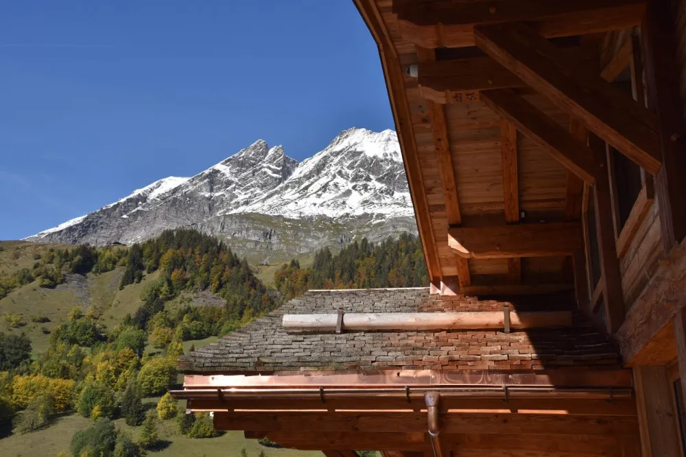 Vue sur la Chaine des Aravis