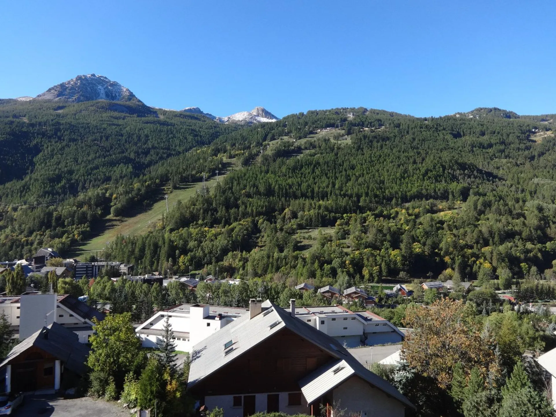 Vue sur la piste Luc Alpand