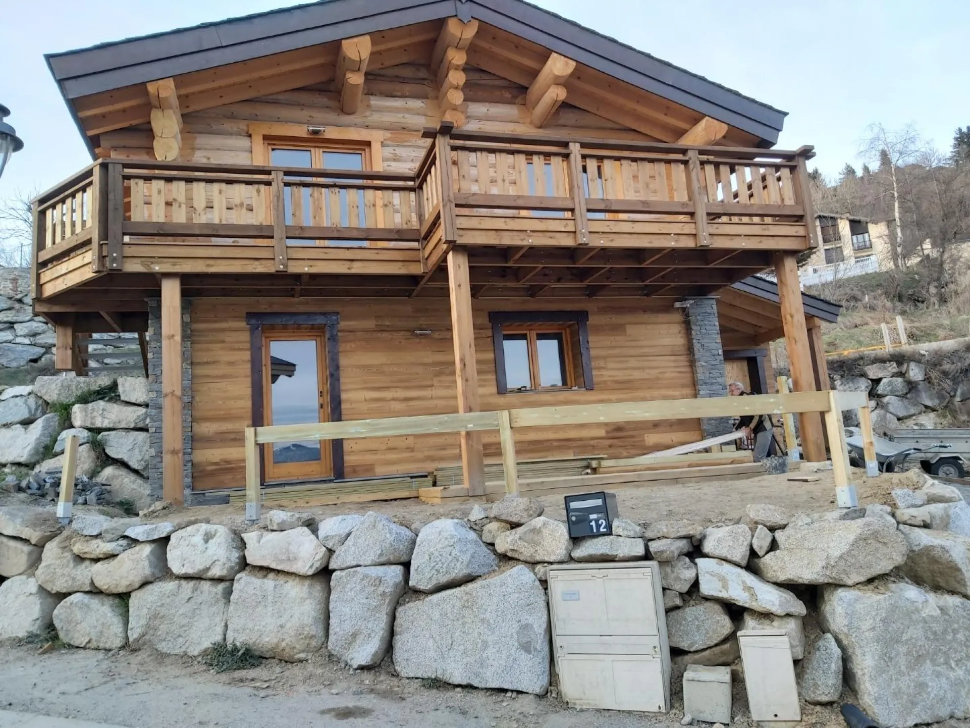 Magnifique chalet en fuste flocons 10 personnes classé 4*