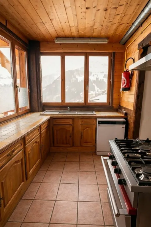 Appartement jacobin de caractère  -  11 pers.  -   à -50 m du domaine skiable des sybelles  -  early booking -5% vacances scolaires