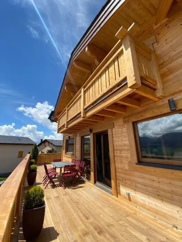 Grande terrasse 2 faces de 40 m2
