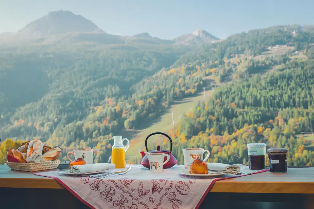 Délicieux petit déjeuner 