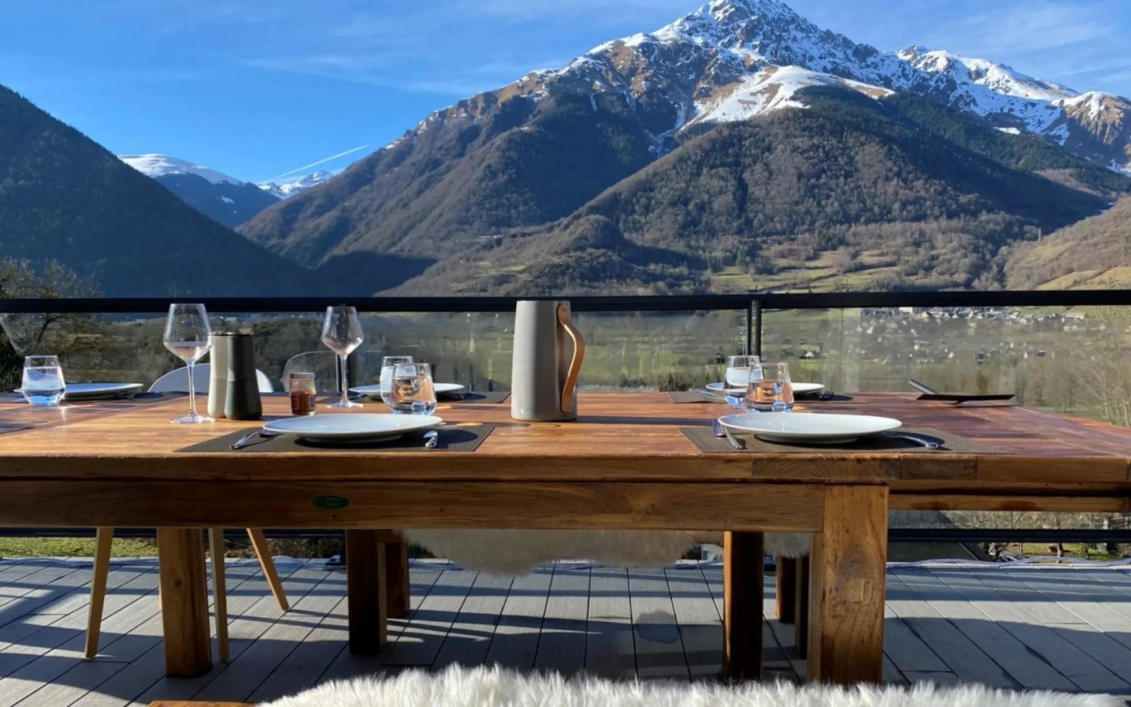 L'arbiview, chalet luxe jacuzzi et vue vallée de saint lary soulan 12 pax 200m²  *****
