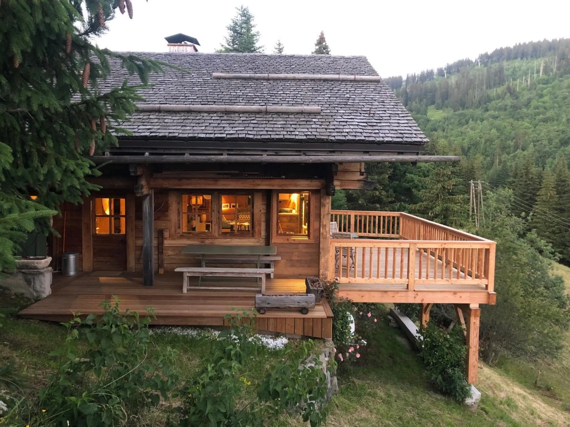 Chalet tranquille manigod/ la clusaz