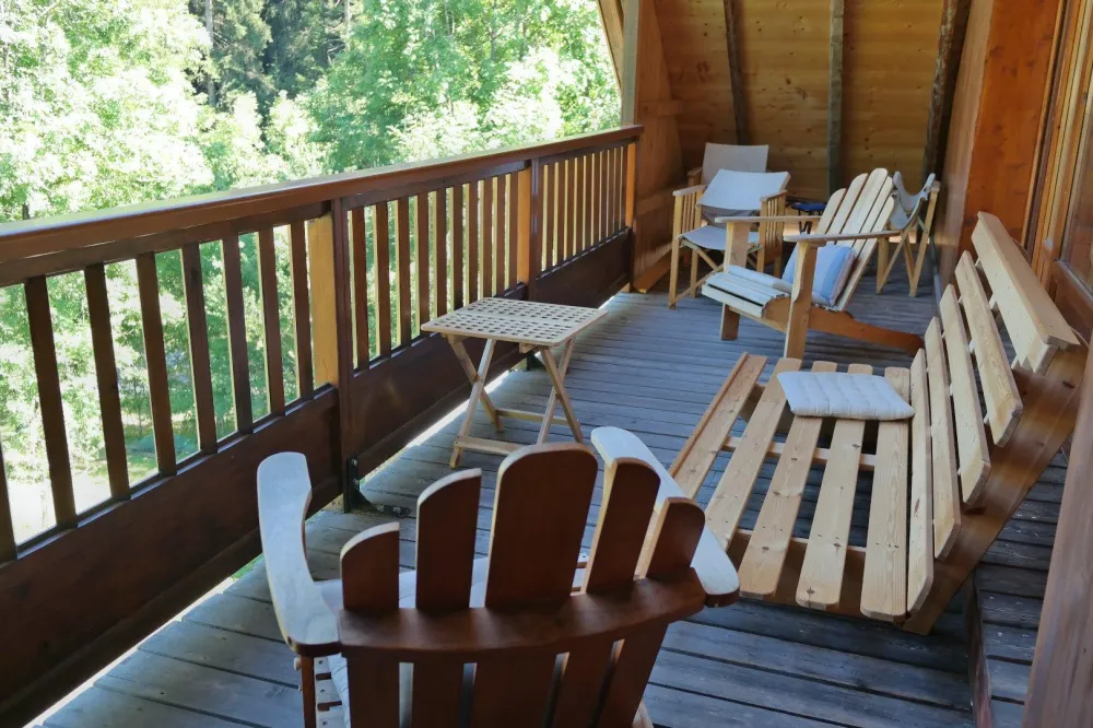 le balcon et son mobilier