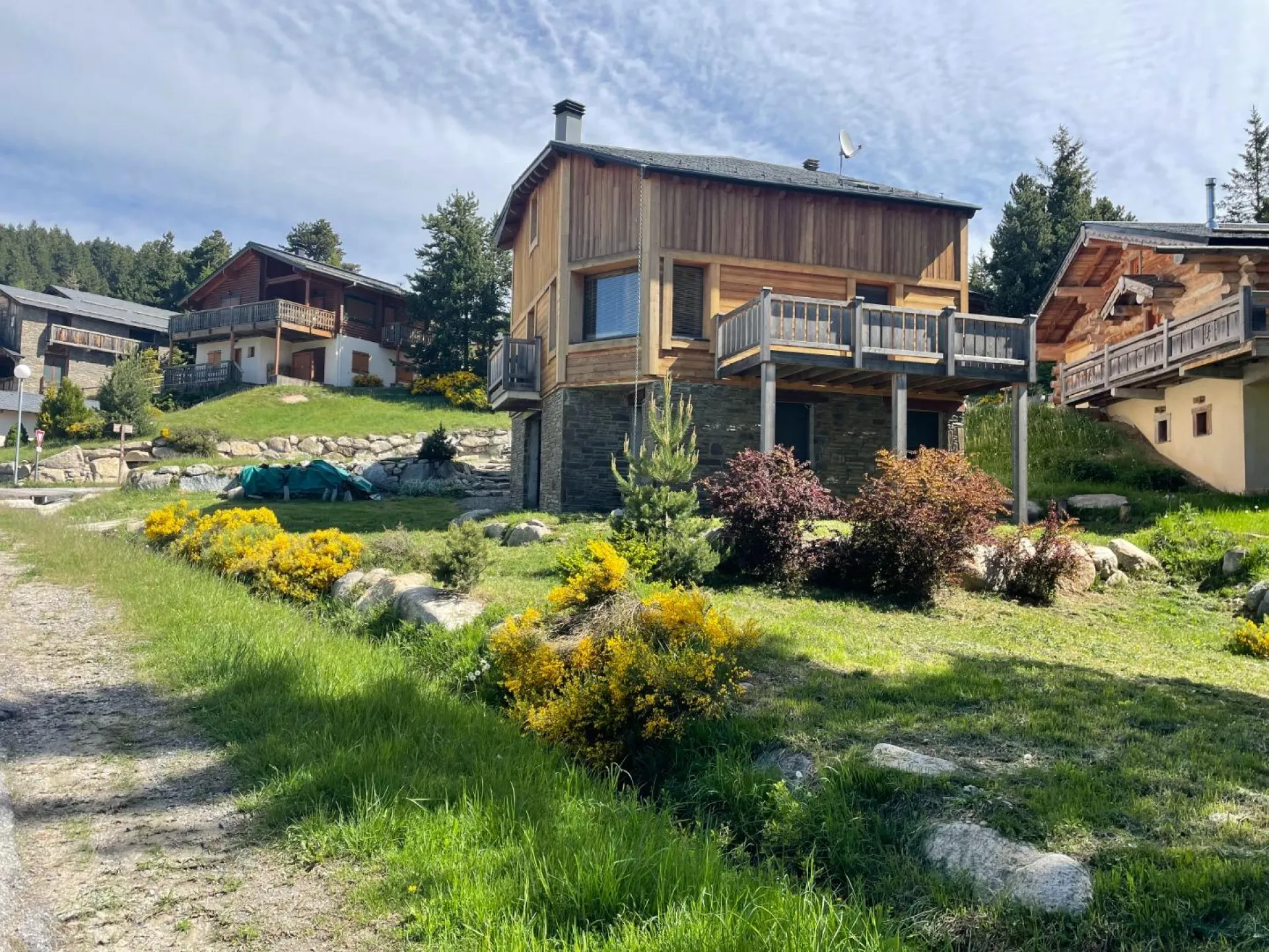 Les  silènes  logement 8 personnes dans chalet