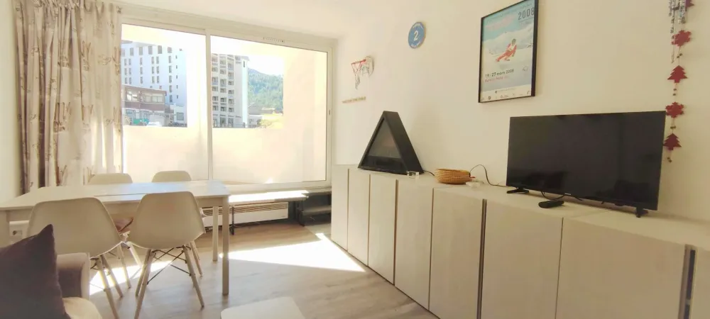 Studio en plein cœur du front de neige