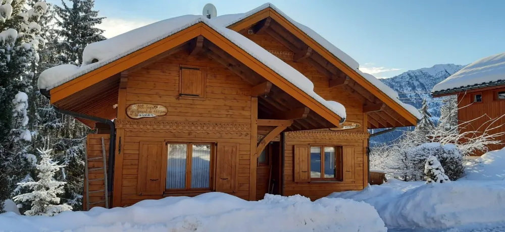 Le chalet Robin vue en face amont