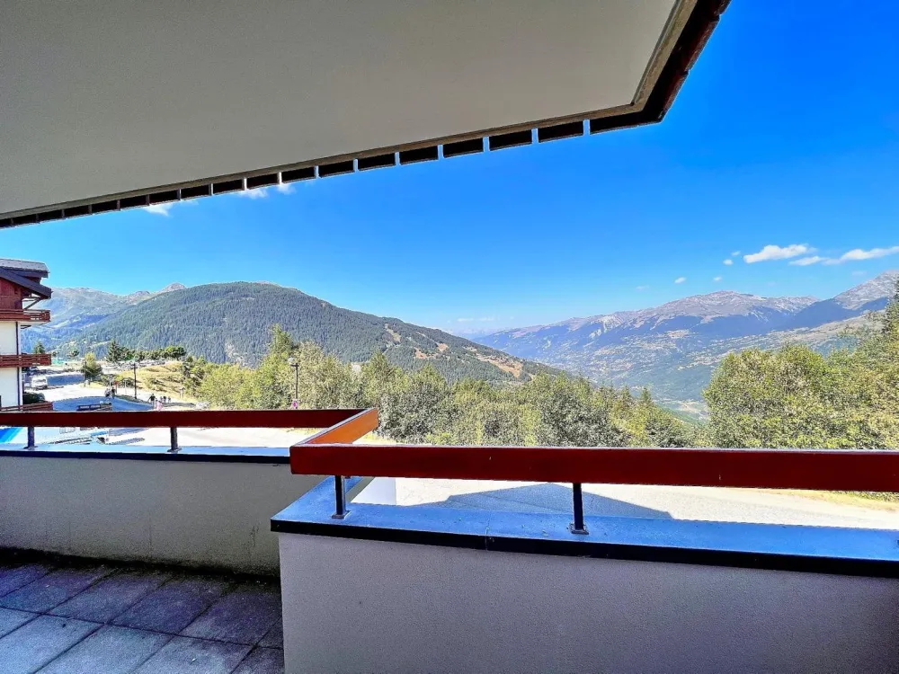 Vue surprenant depuis le balcon