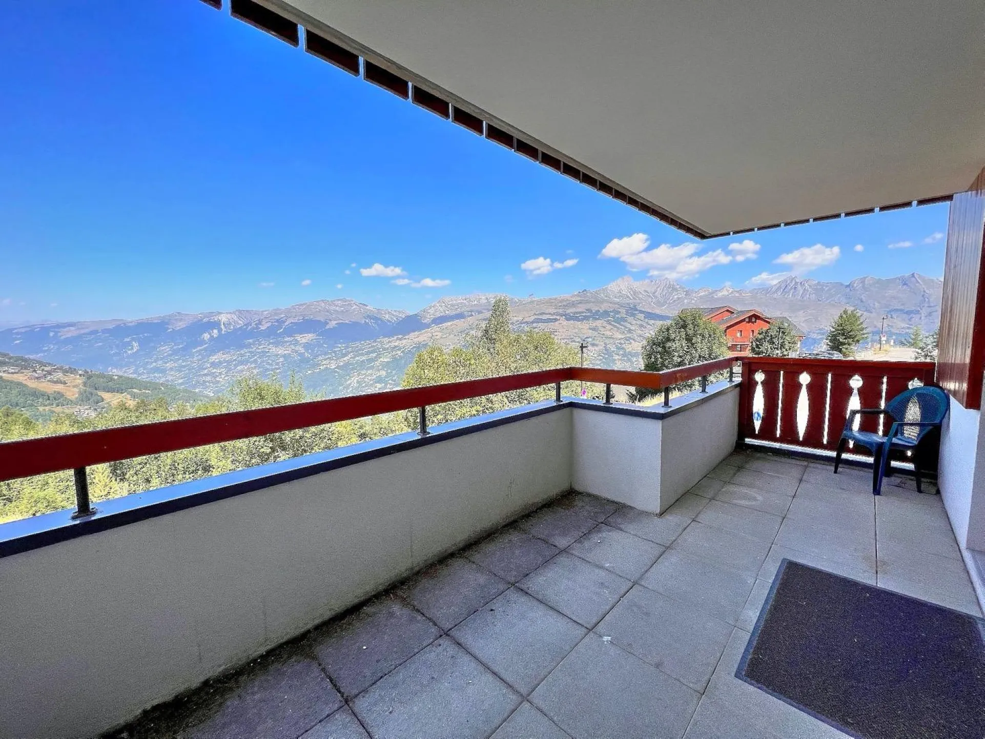 Vue depuis le balcon 