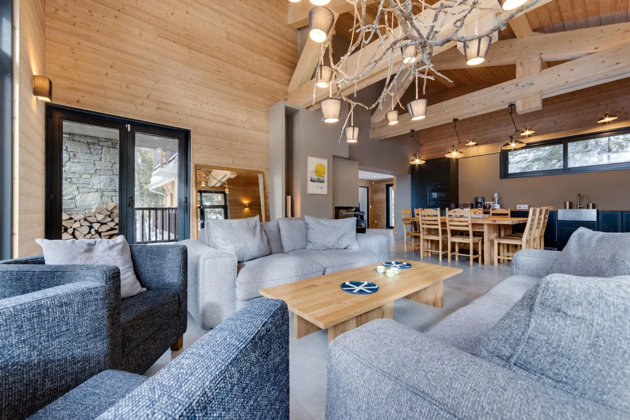 Chalet du bois melay - la plagne 1800
