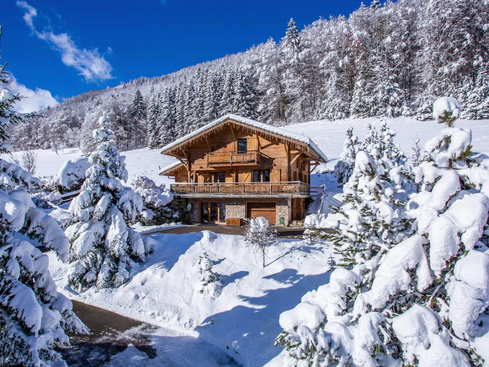 Belles vues sur les montagnes & spa