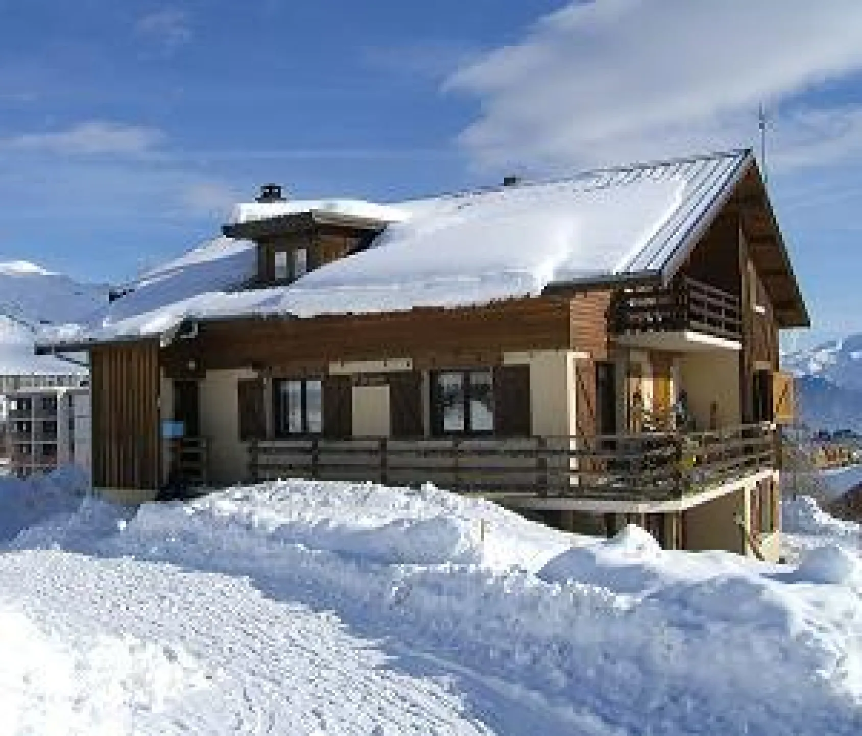 Chalet exposé plein sud sans vis à vis