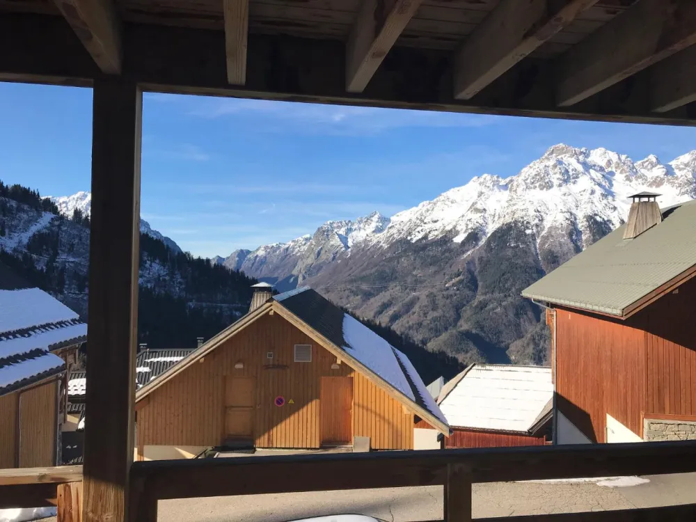 vue du balcon terrasse 