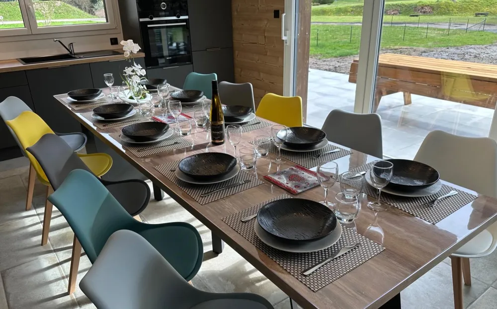 Belle table pour 10 convives
