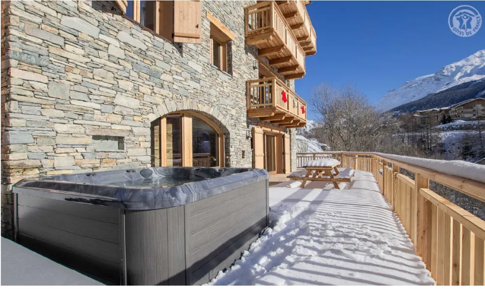 Chalet du vieux moulin la turra + spa privé