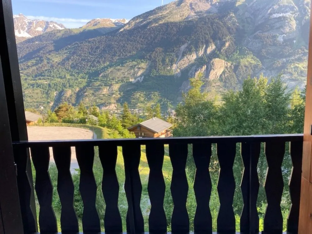 Vu du balcon l'été